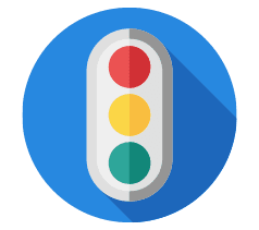 semáforo icono